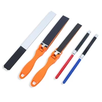 sanding stick flat square semicircular file sandpaper stick clip for sanding shaped objects on wood and some metal