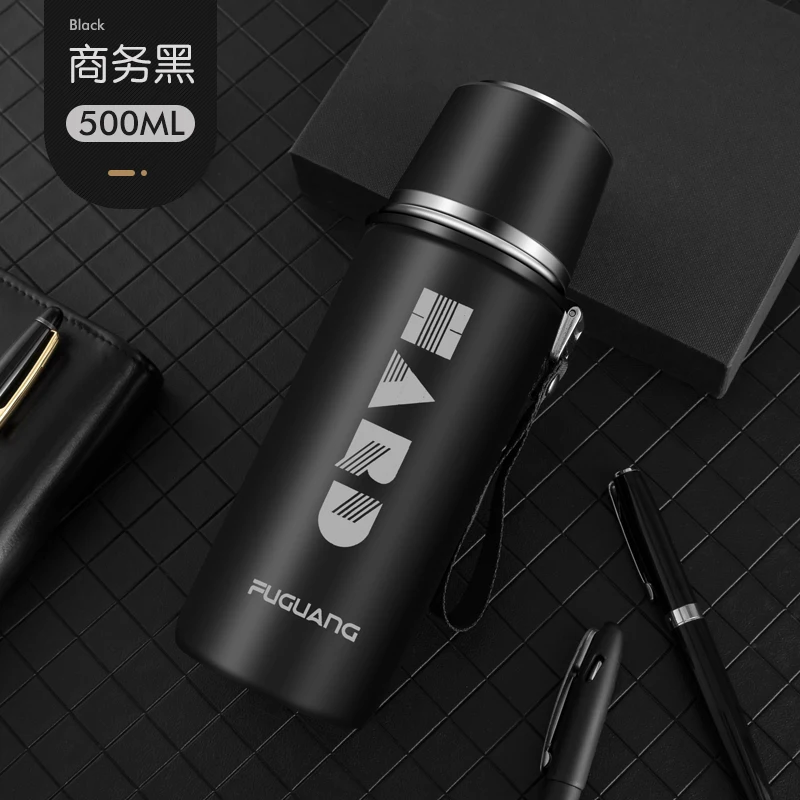 

1000ML Stainless Steel Thermos Outdoor Tea Bottle Travel High Capacity Thermo Cup Coffee Bottle Canecas Portable Thermoses DA60B