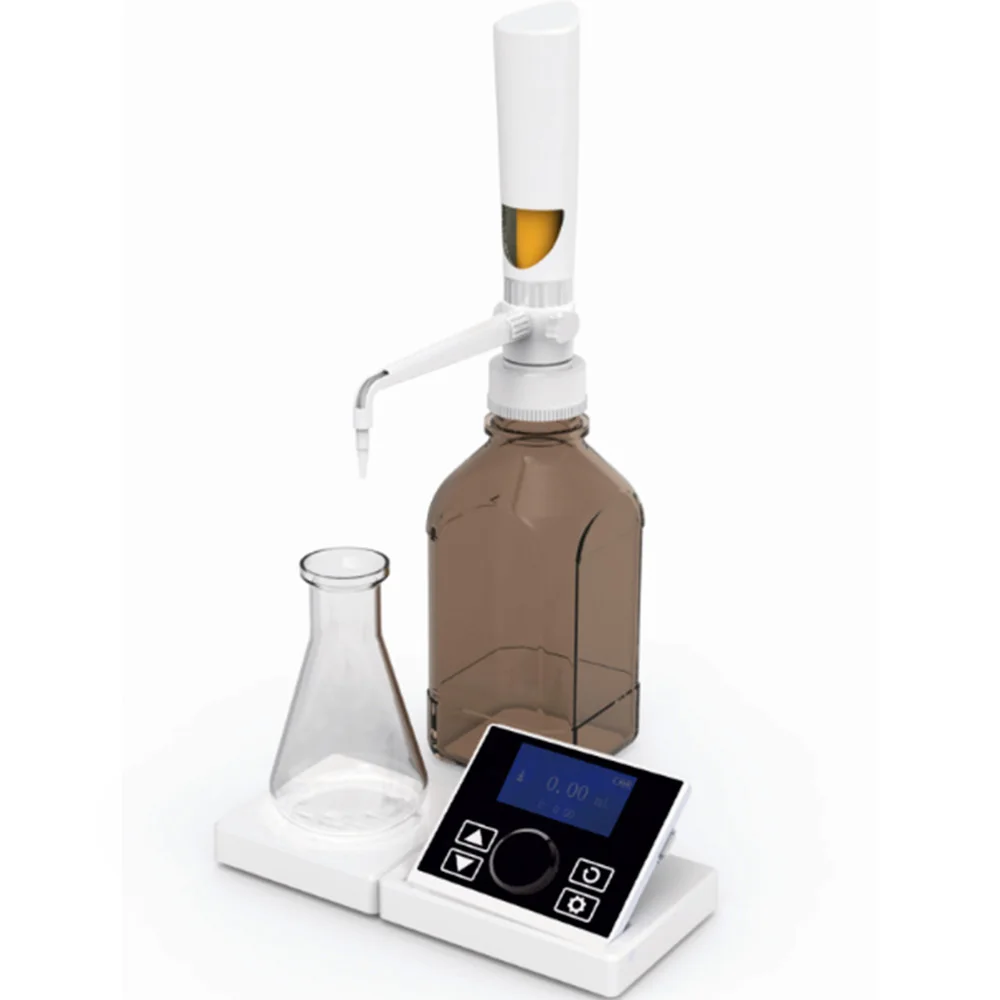 

Digital Burette 0.01-99.99ml dTrite Without Brown Reagent Bottle DLab Electronic Titrator Including Stirrer And Burette Program