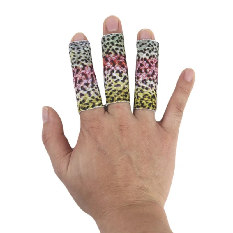 3 шт./компл. защита для пальцев лески нахлыстом от царапин мягкая эластичная