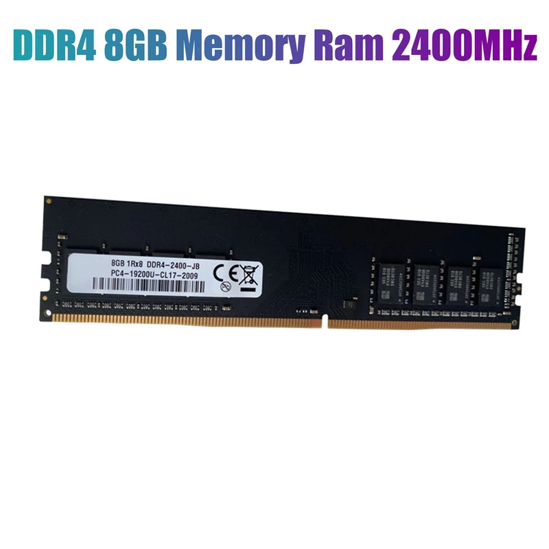 

DDR4 8GB Memory Ram 2400MHz PC4-19200 1.2V 284PIN Support Dual Channel for AMD Desktop Memoria