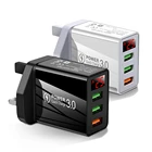 Зарядное устройство для iPhone 13 12 Xiaomi Samsung iPad и т. Д., 3 порта