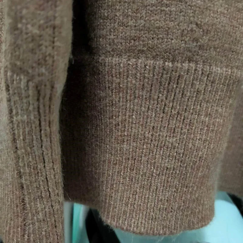 Женское трикотажное платье свитер с высоким воротником и поясом|Женские платья| |