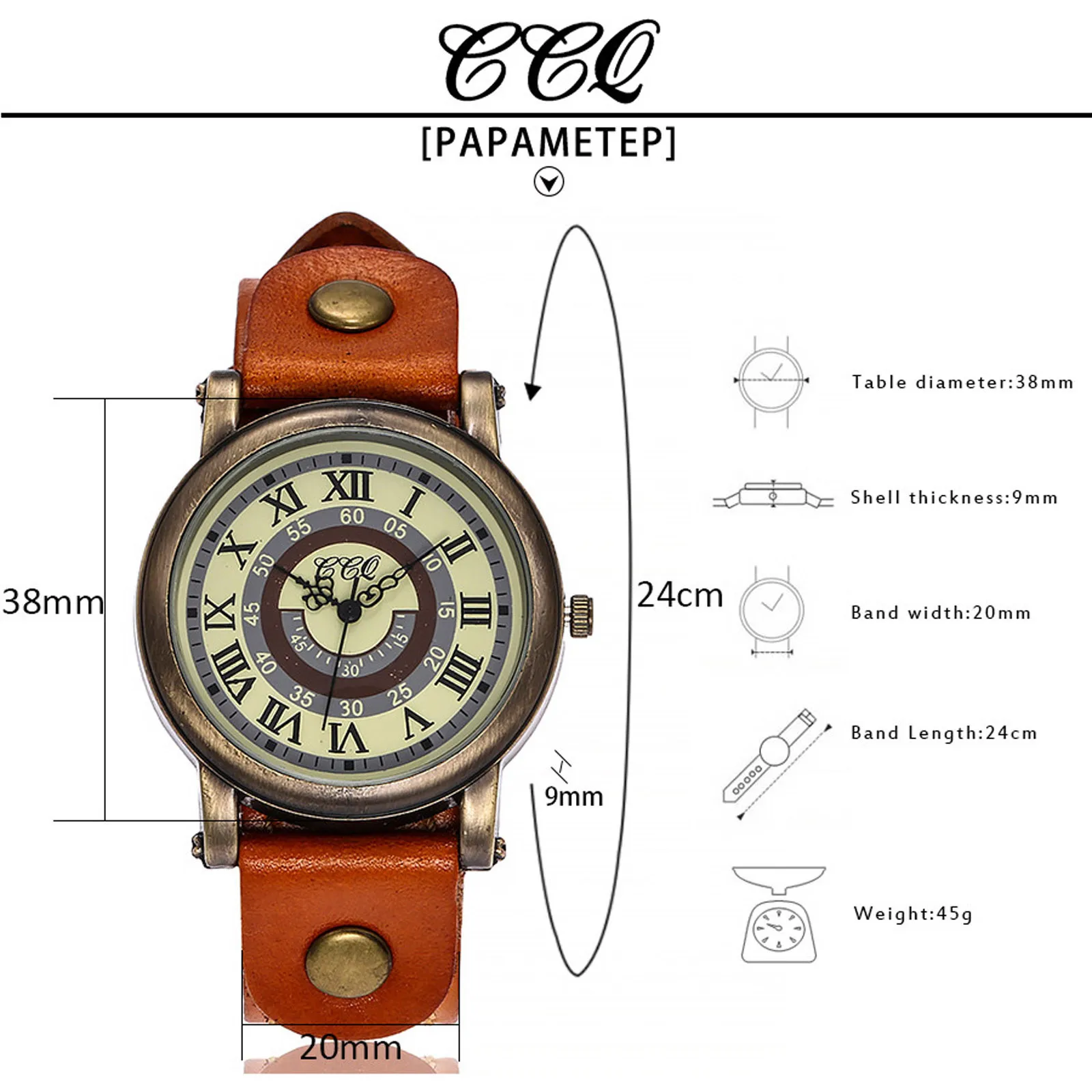 

Vintage Wrist Watches For Women Ladies Retro Style Leather Quartz Watch Zegarek Damski Relojes Para Mujer Women's Wristwatches