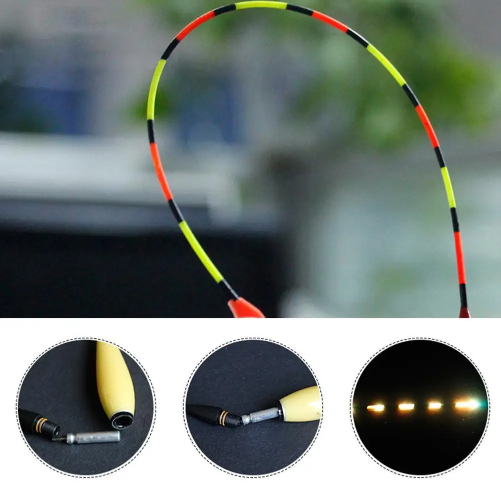 Fishing Float Balsa Wood 240mm LED Electric High Sensitivity Light Night Tackle Luminous Electronic Accessories |