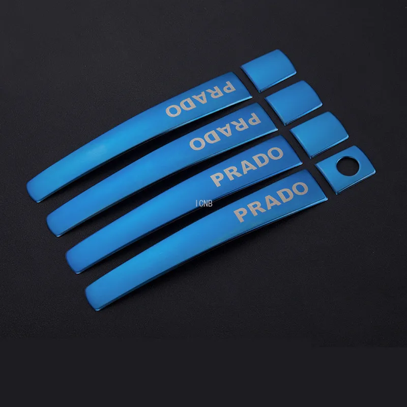 Наружная крышка ручки из нержавеющей стали для Toyota Land Cruiser Prado 150 2010 2011 2012 2013 2014 2015