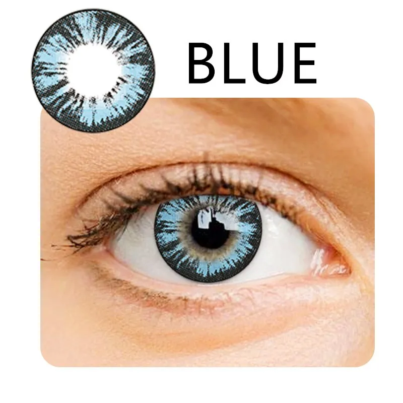 Красивые цветные контактные линзы для учеников Женские вечерние 14 5 мм Милые