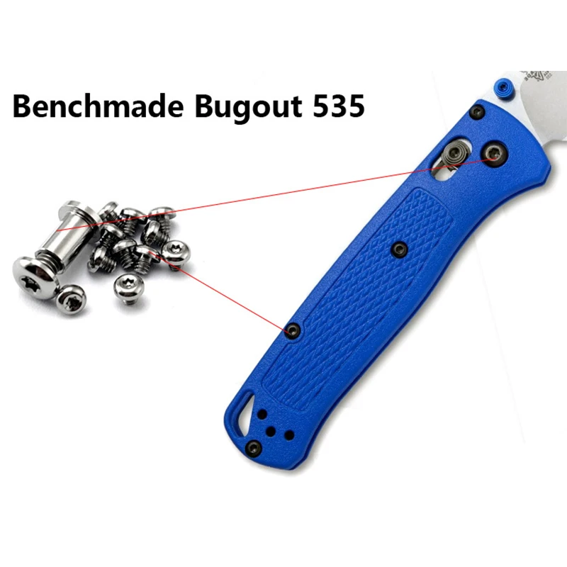 Гвоздь из титанового сплава AIRSOFTA для ножа-бабочки 535 паук винт ручка ножа EDC винты