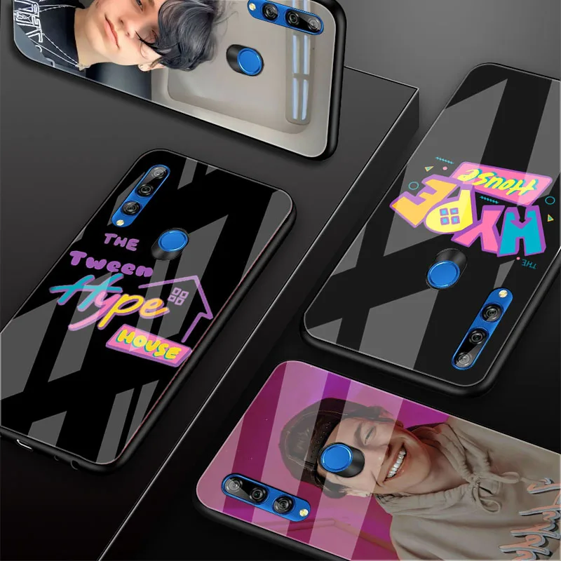 Hype house fashion special DIY Роскошный чехол для телефона из закаленного стекла Huawei Honor 30 20 10
