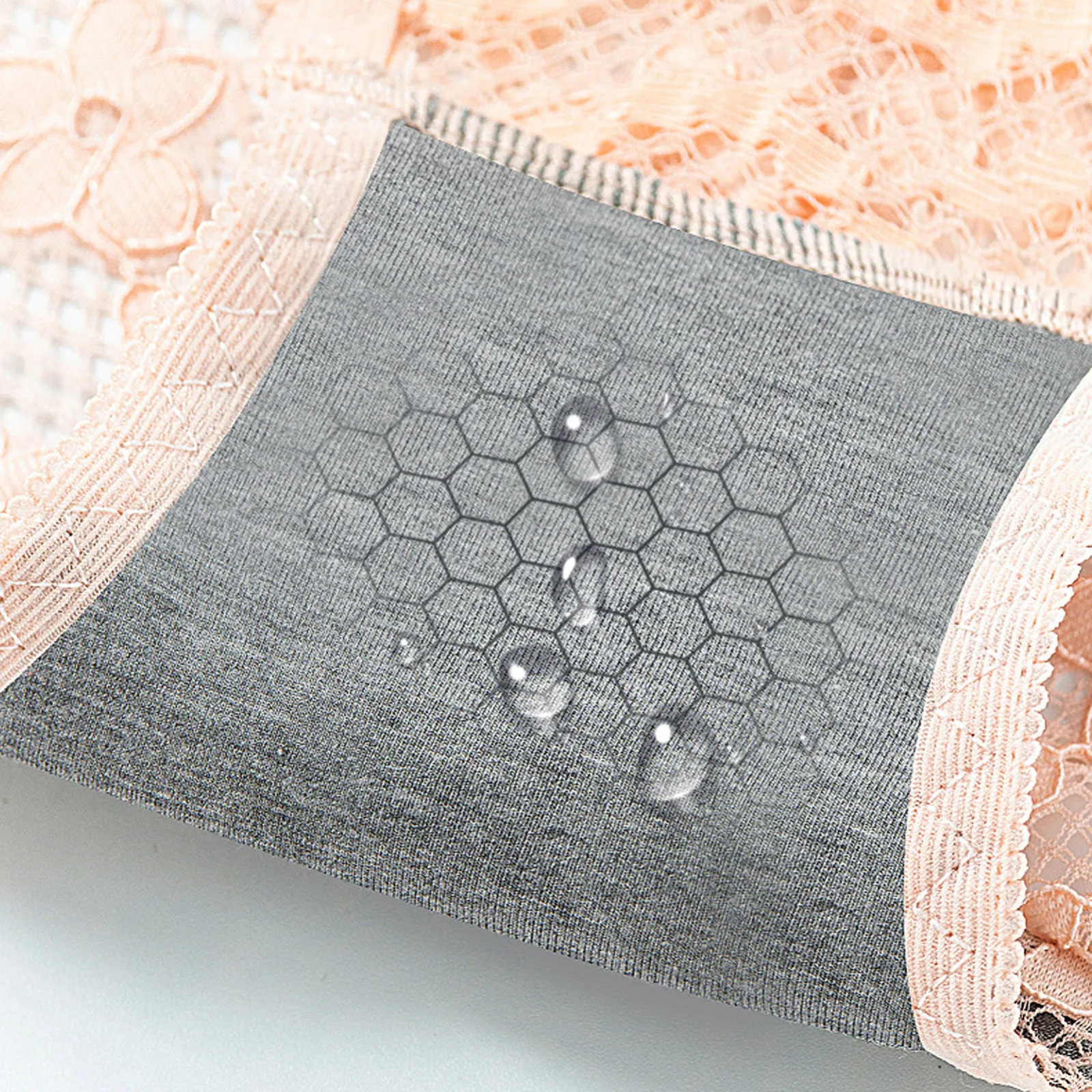 

Sexy Panties Set Ladies Transparent Lace Cotton Hollow Breathable Quality Underpants Seamless Panties