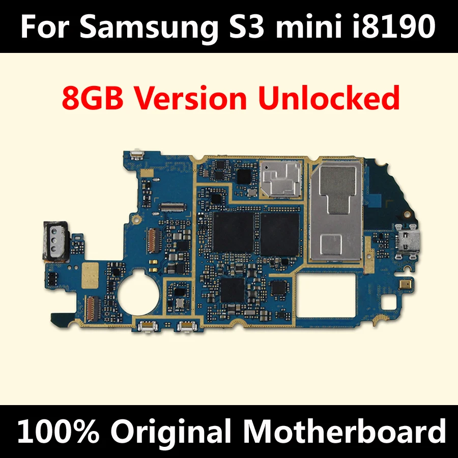 Материнская плата Samsung Galaxy S3 Mini i8190 оригинальная материнская для телефона