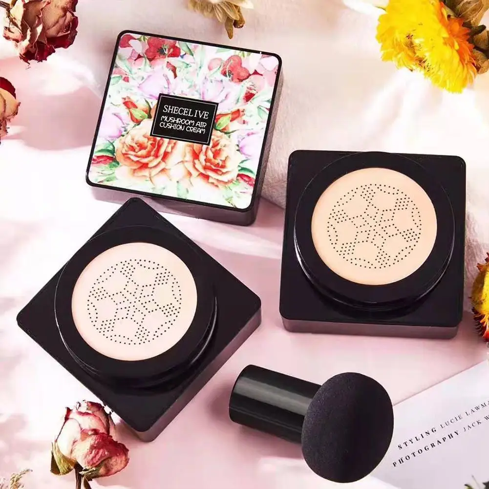 

Mushroom Head Air Cushion CC Cream Foundation Makeup Skin Whitening Moisturizing Face Base Concealer Sunisa BB Cream Cosmetics