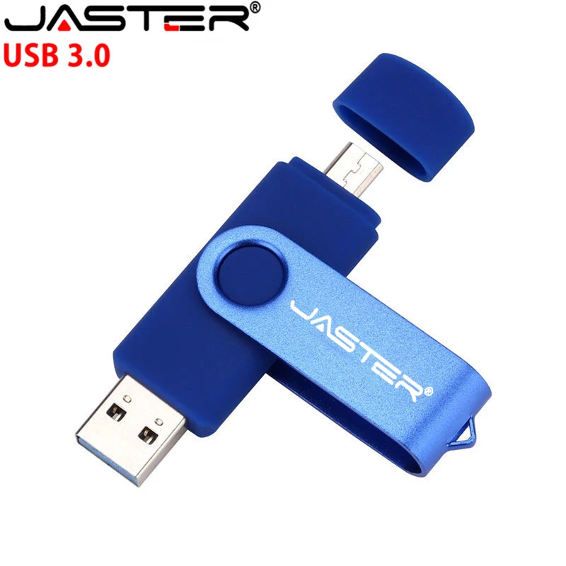 Флэш-накопитель JASTER USB 3 0 OTG для смартфона/планшета/ПК 8 ГБ 16 32 64 Гб 128