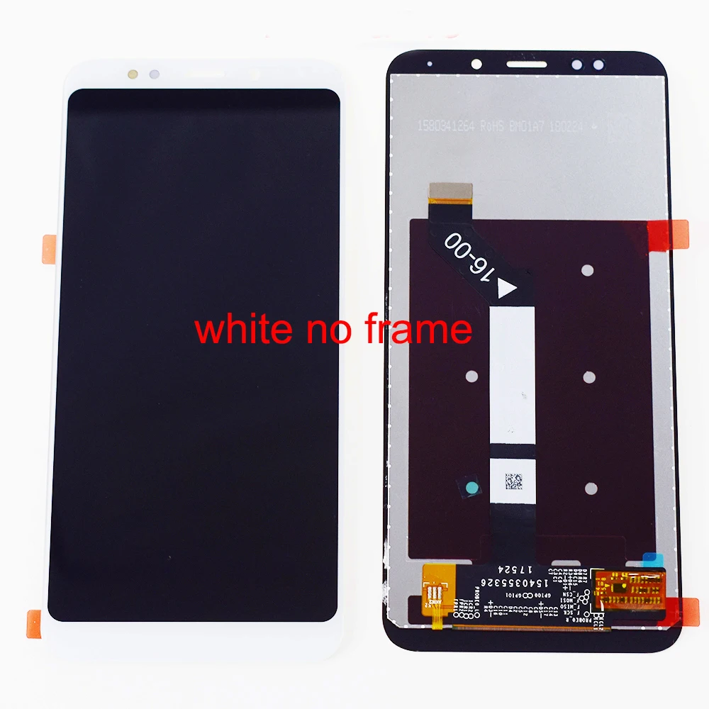 Для Xiaomi Redmi 5 Plus сенсорный ЖК-экран дигитайзер сенсор для Xiaomi Redmi 5 Plus ЖК-дисплей в сборе рамка Snapdragon 625