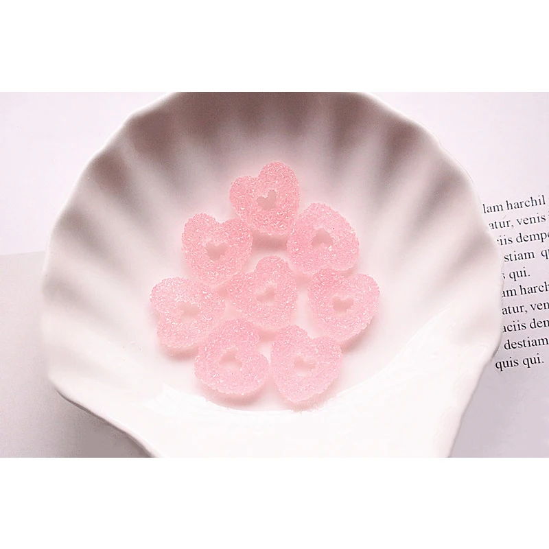 BoxiSlime добавки полимерные сердца амулеты новые милые Kawaii DIY Набор наполнитель для