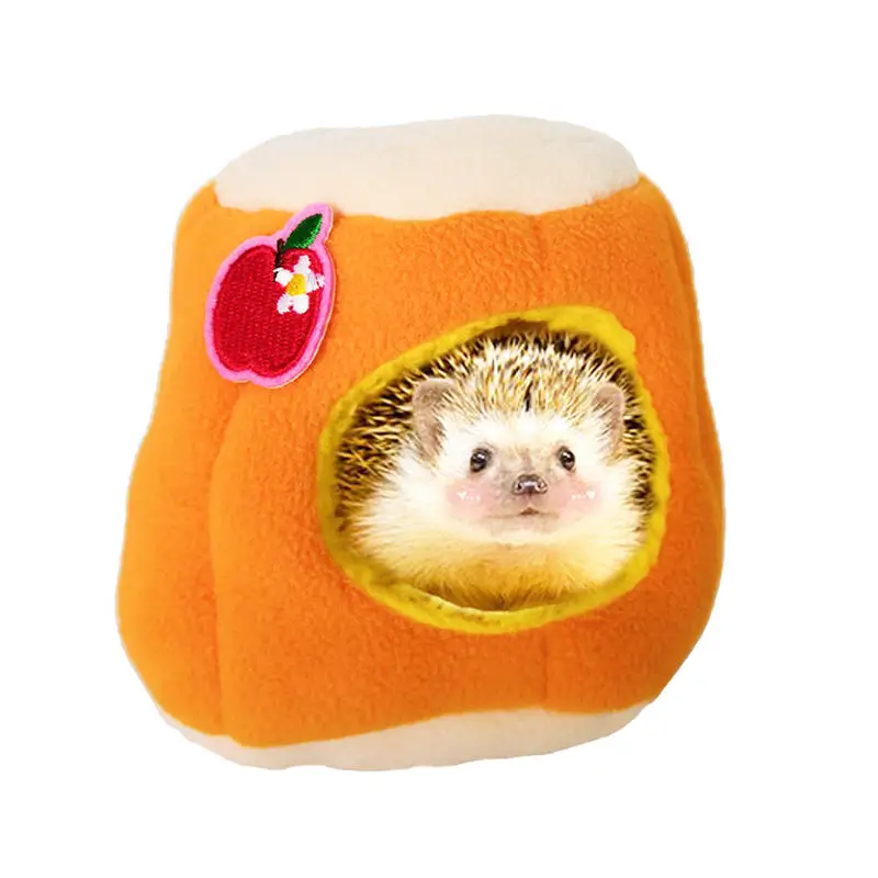 Теплый зимний флисовый хомяк с кроватью для кормления ежик крыса Сирия уютная