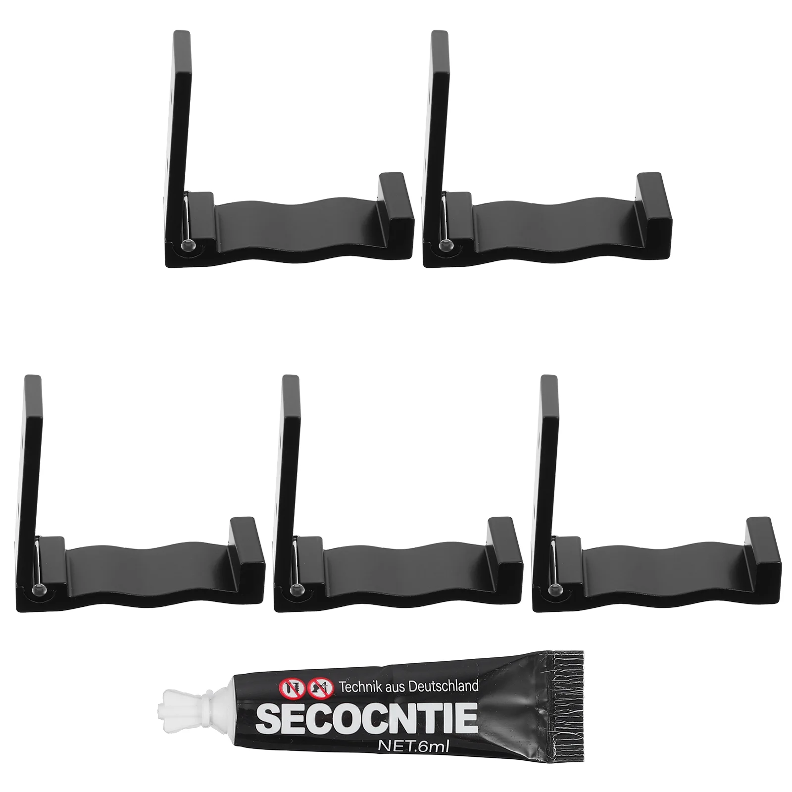 

5 шт., Алюминиевые крючки для одежды и одежды