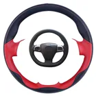 Подгонянная ручная сшитая оплетка из искусственной кожи для Toyota Corolla 2011 2012 2013 RAV4 2011 2012