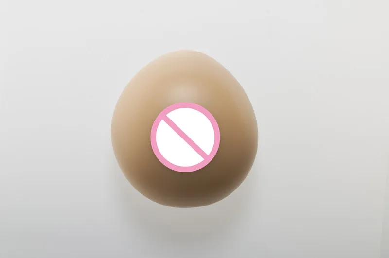 

1800g F Cup Silicone Breast Forms Brown Teardrop Breast Enhancer Crossdresser Drag Queen Boobs