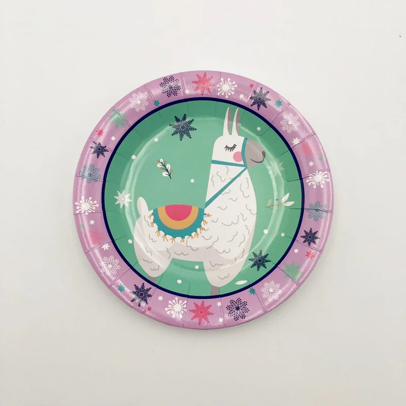 Милые вечерние принадлежности из альпаки с героями мультфильмов тема детский