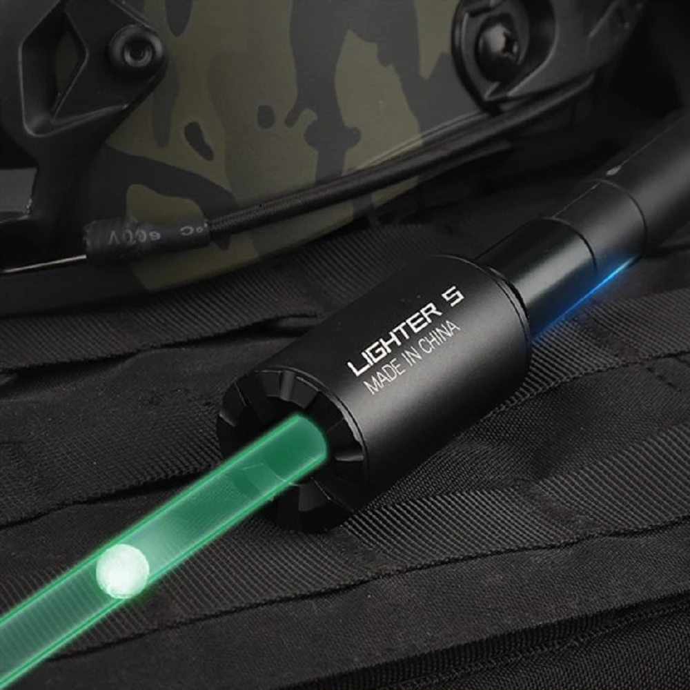 Тактический страйкбол Авто Зажигалка S Tracer Flash Barrel декоратор для автоматического винтовки пистолет CS стрельба Пейнтбол Аксессуары