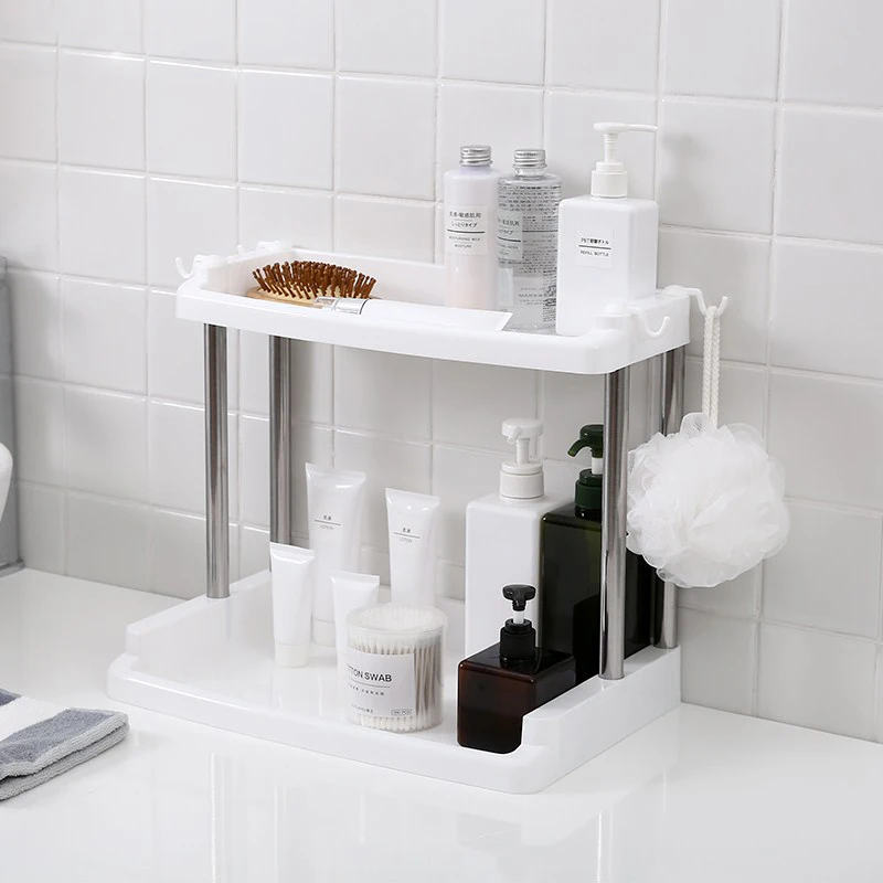 Многофункциональные полки для ванной комнаты хранения полка из нержавеющей