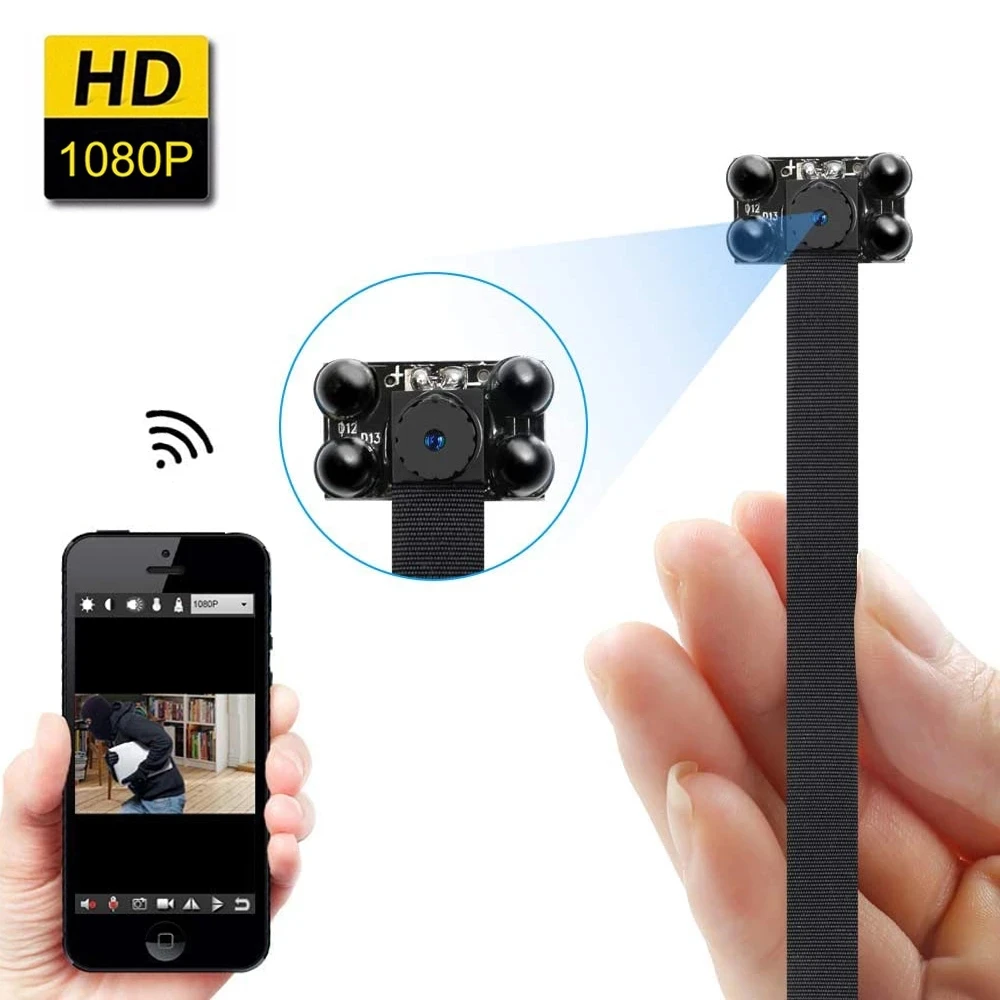 1080P DIY портативная Wi-Fi мини-камера мини IP Сетевая камера безопасности поддержка