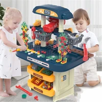 246pcs kids drill screw nut puzzles toys pretend play tool drill disassembly assembly children drill 3d puzzle toys for boy
