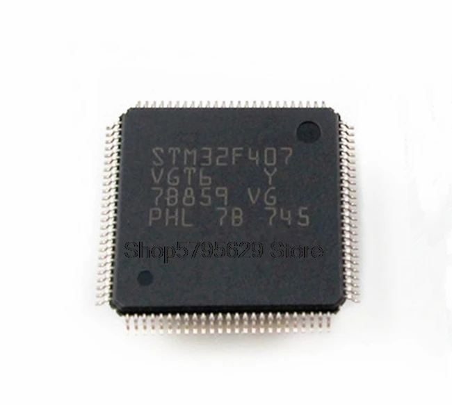 

New 2Pcs/Lot STM32F407VGT6 STM32F407 VGT6 STM32F407VGT6TR LQFP100