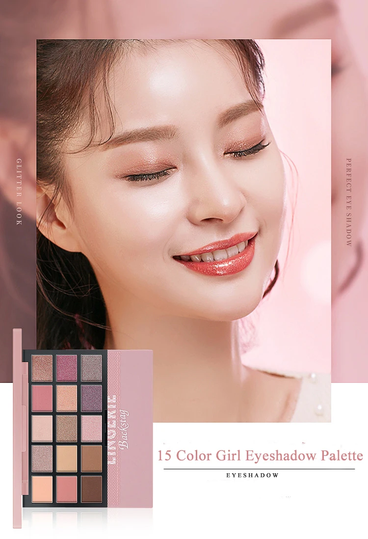 Студенческий стиль 15 цветов тени для век Розовый леопардовый чехол тыква