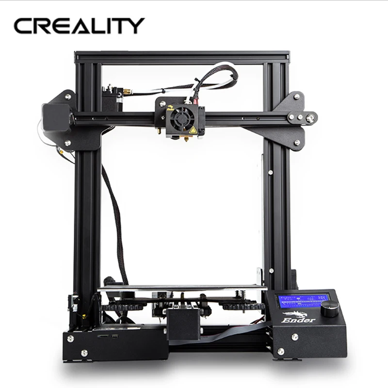 3D принтер CREALITY Ender 3 / V2/PRO/нить PLA ABS PETG нейлон FLEX DIY KIT Anycubic/Доставка из России|3D