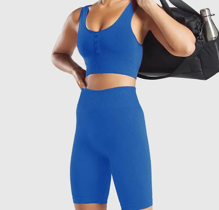 

New Woman High Waist Stretch Soft Compression Fitness Yoga Leggings set