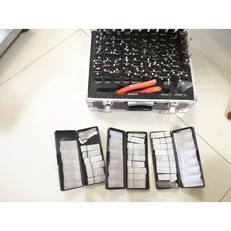 Набор отмычек LISHI 2 в 1 102 шт. автомобильный декодер и замок слесарные инструменты