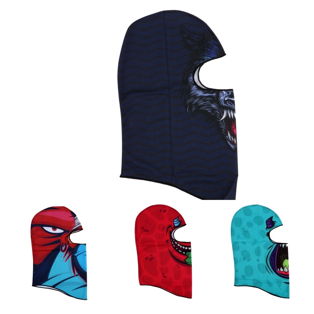 3D велосипедная маска для лица Лыжная Балаклава головной убор одежда и аксессуары