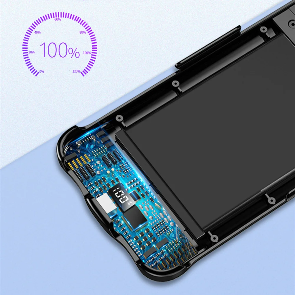 Чехол для аккумулятора для iphone XS Max XR 5000/8000/6000 мАч, внешний аккумулятор, чехол для iphone 6, 6s, 7, 8 Plus, чехол для зарядного устройства