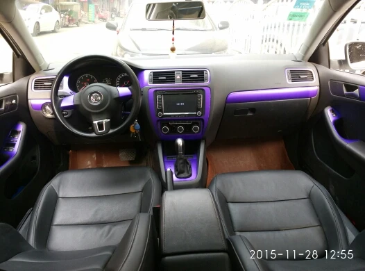 Полный набор автомобильных наклеек из углеродного волокна для 2006-2011 2012-- VW Volkswagen Jetta MK6