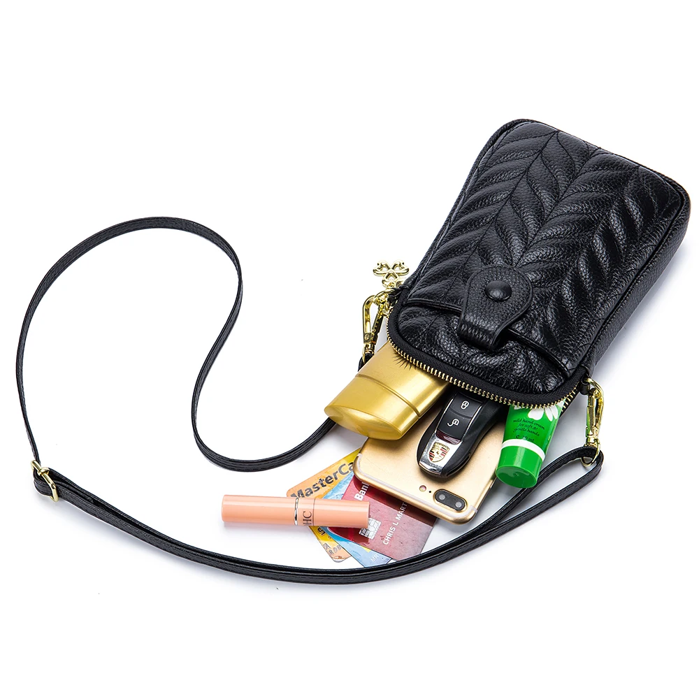 2021 Модные женские Мини-сумочки сумка через плечо из натуральной кожи женская