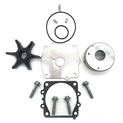 6N6-W0078-02 Water Pump Impeller Repair Kit for Yamaha Outboard 6N6-W0078-01 Sierra 18-3313-1 115HP 130HP