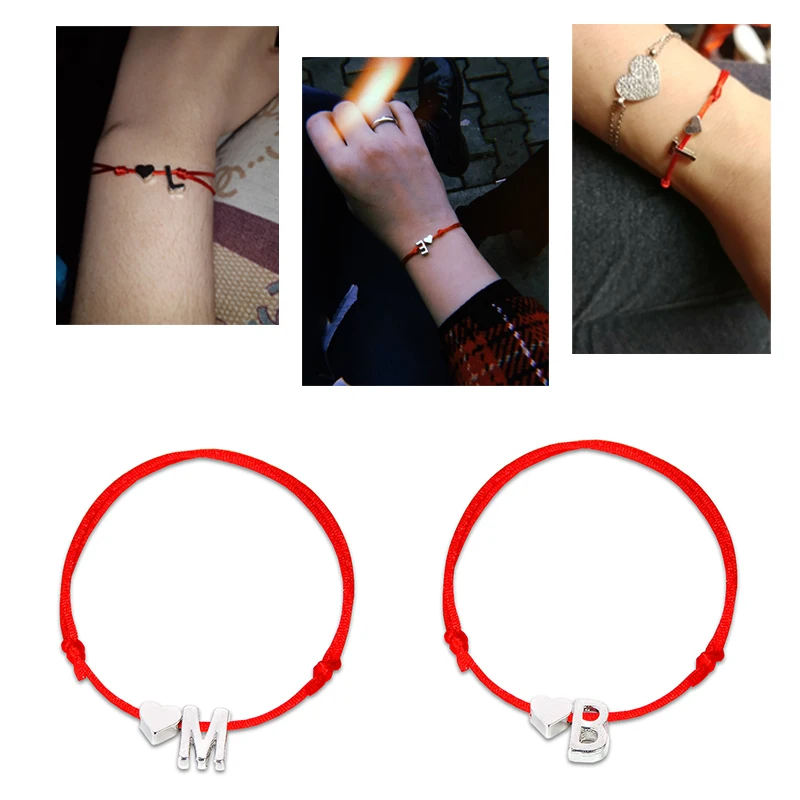 Распродажа браслет серебряного цвета с изображением крошечного сердца и имени