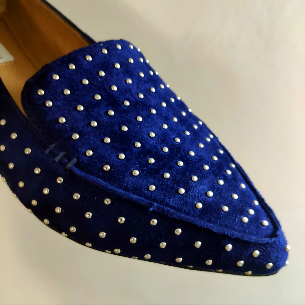 Женская кожаная повседневная обувь на плоской подошве CHUQING с острым носком