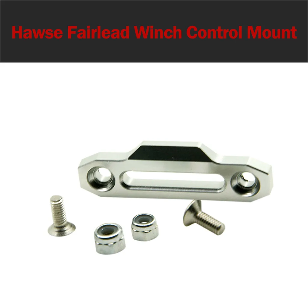 Металлическая лебедка Hawse Fairlead с регулируемым креплением для RC 4WD D90 1/10 Crawler