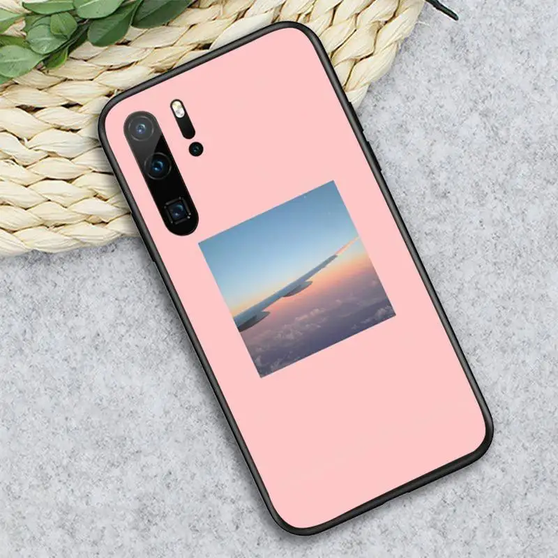

Retro art Great Flower Sea Sky cloud Phone Case For Huawei honor Mate P 10 20 30 40 i 9 8 pro x Lite smart 2019 nova 5t