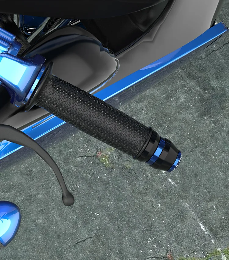 Новые детали мотоцикла CNC алюминиевый сплав концы руля подходят 16-18 мм диаметр