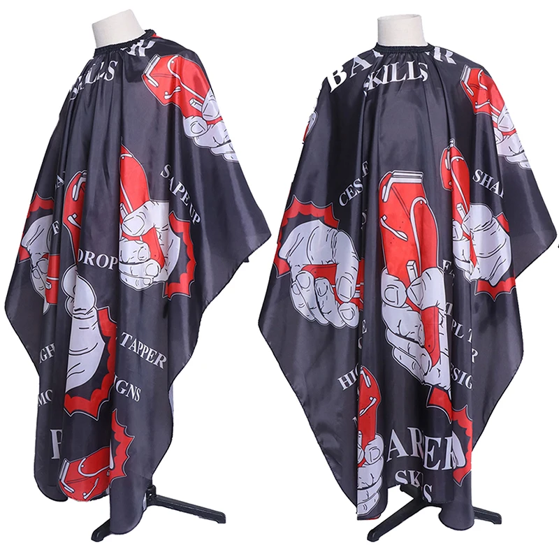 

Waterproof Cloth Cutting Hair Haircut Pattern Salon Barber Cape Hairdressing Hairdresser Apron Wrap Gown Tools Barber Apron Hot