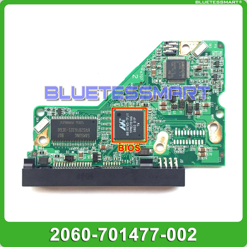 hdd pcb логическая плата 2060 701477 002 rev a для wd 35 sa