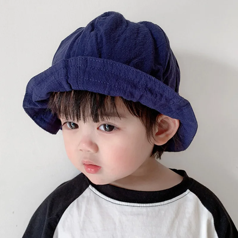 Летняя уличная детская шляпа хлопковая от солнца для маленьких девочек летняя