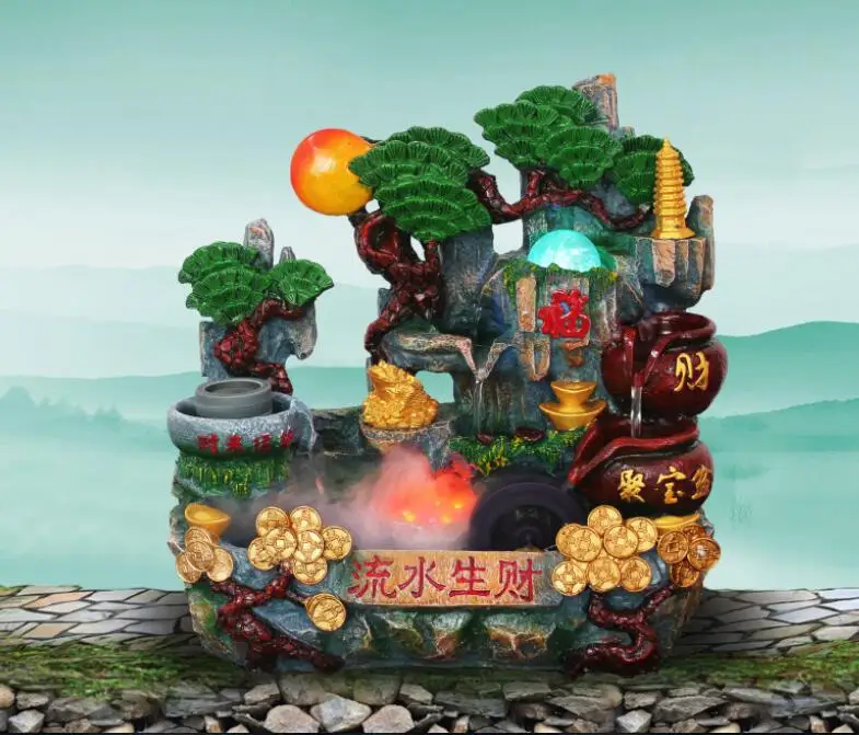 Rockery зарабатывает деньги на пробежке воды высокого класса Креативные украшения