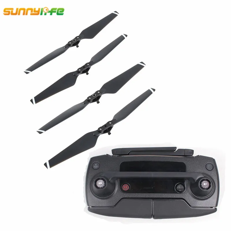 Аксессуары Sunnylife для DJI Mavic Pro пропеллеры 8330F белая фотография + пульт