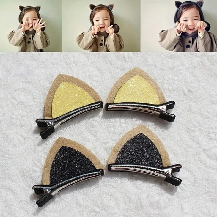 1 шт. новый дизайн милые заколки для волос в форме Луны блестящие солнечные