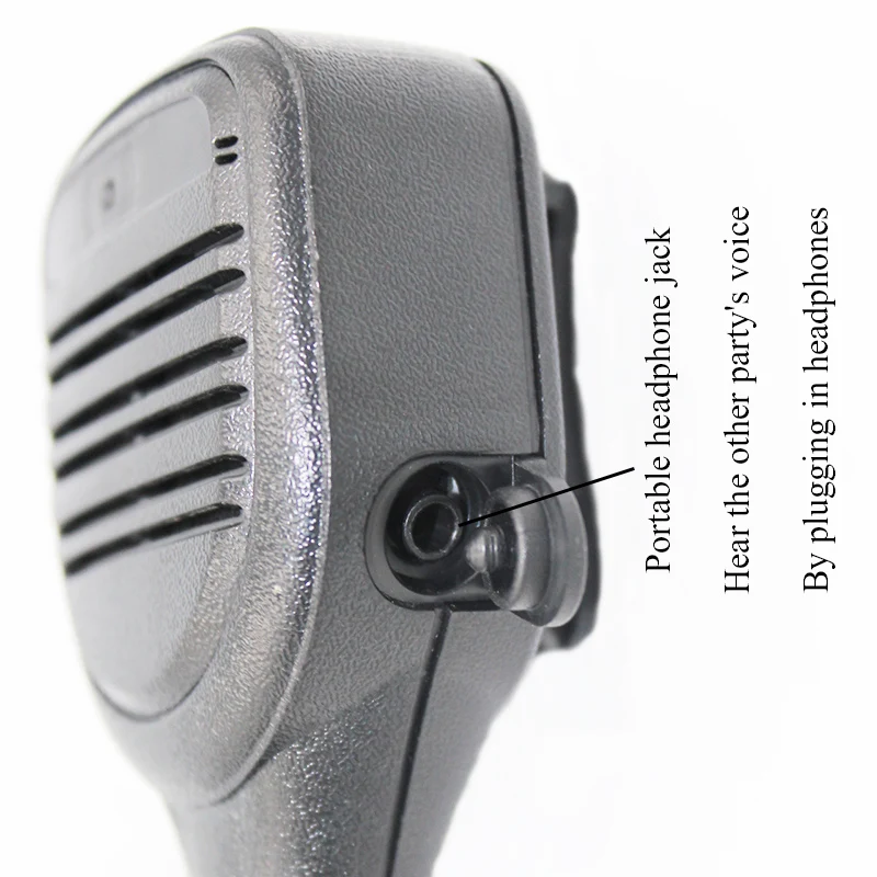 Remote Speaker Mic with Reinforced Cable for Motorola Radios APX1000 APX6000 APX7000 APX8000 XPR6350 XPR6550 XPR7350 XPR7550